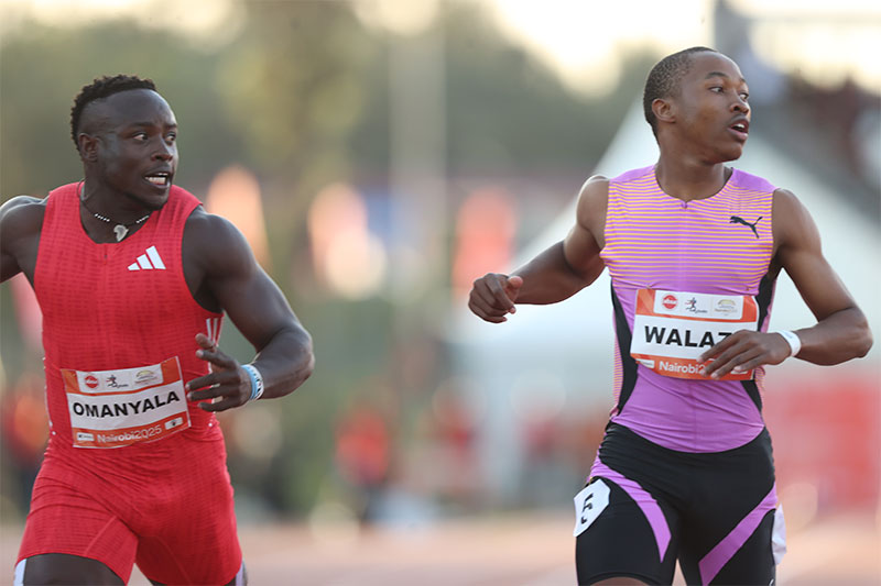 omanyala and walaza kip keino classic 2025